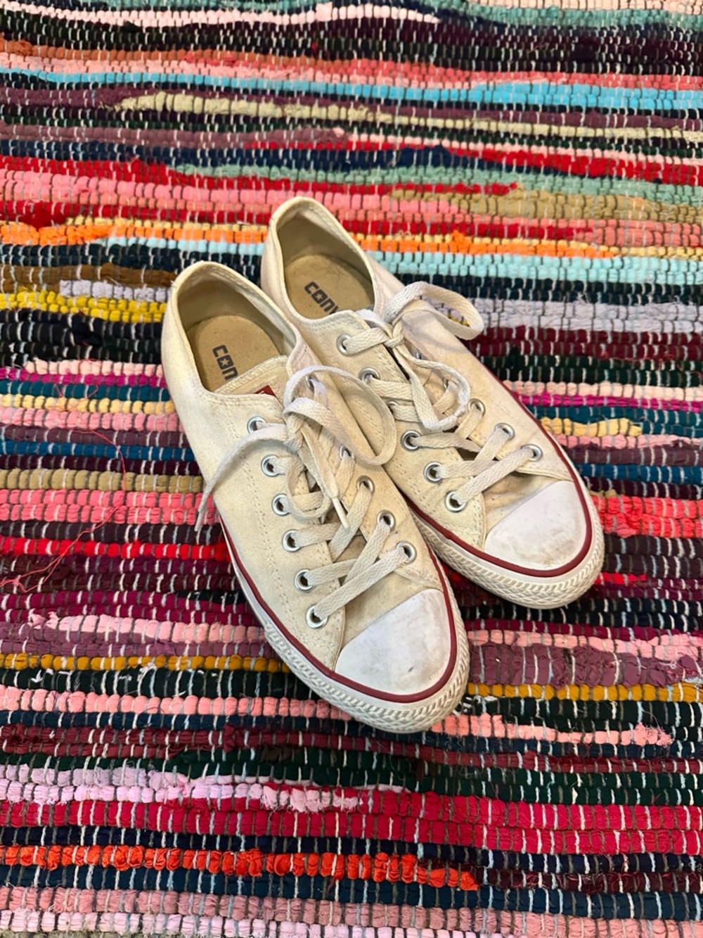 Classic White Low Top Converse